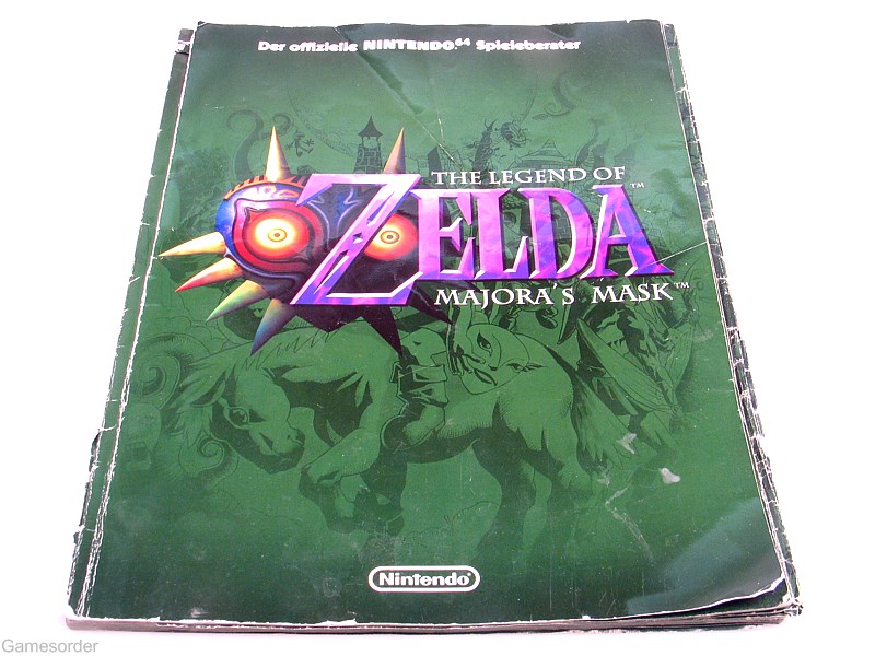 Zelda Majoras Mask / Lösungsbuch / Spieleberater Nintendo 64